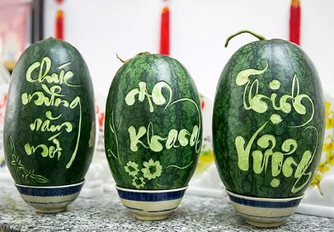 Tr&aacute;i c&acirc;y độc lạ - qu&agrave; Tết cho bố mẹ