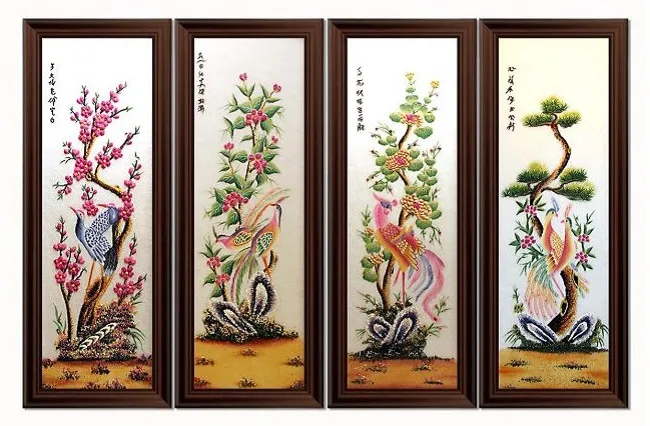 Tranh treo tường - qu&agrave; Tết cho bố mẹ