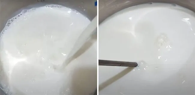 C&aacute;ch l&agrave;m sữa chua kh&ocirc;ng đường - Bước 1