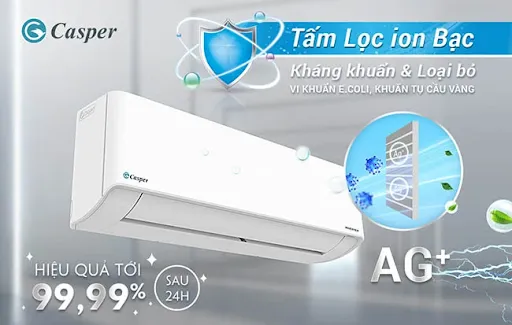 Hệ thống lưới lọc đa chiều AirFresh khử m&ugrave;i, kh&aacute;ng khuẩn