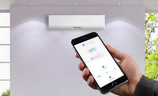 Kết nối Wifi v&agrave; bật điều h&ograve;a bằng Smartphone