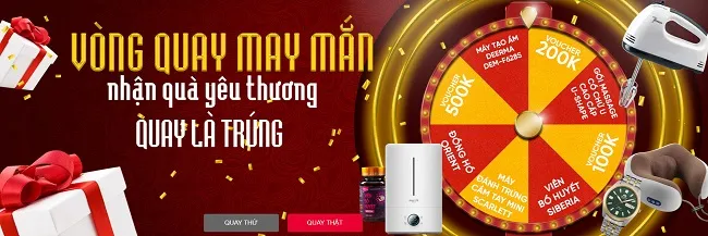 Tham gia chương tr&igrave;nh &ldquo;V&ograve;ng quay may mắn&rdquo; tại Chiaki
