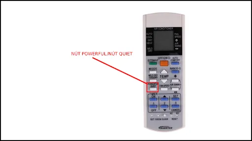 Hướng dẫn sử dụng chế độ Powerful v&agrave; chế độ Quiet