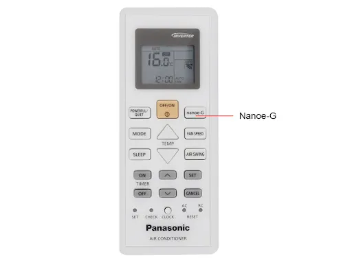 C&ocirc;ng nghệ lọc kh&ocirc;ng kh&iacute; Nanoe-G