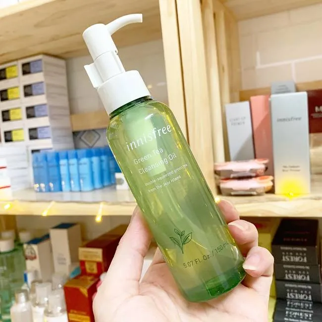 Dầu tẩy trang Innisfree Green Tea Cleansing Oil tr&agrave; xanh