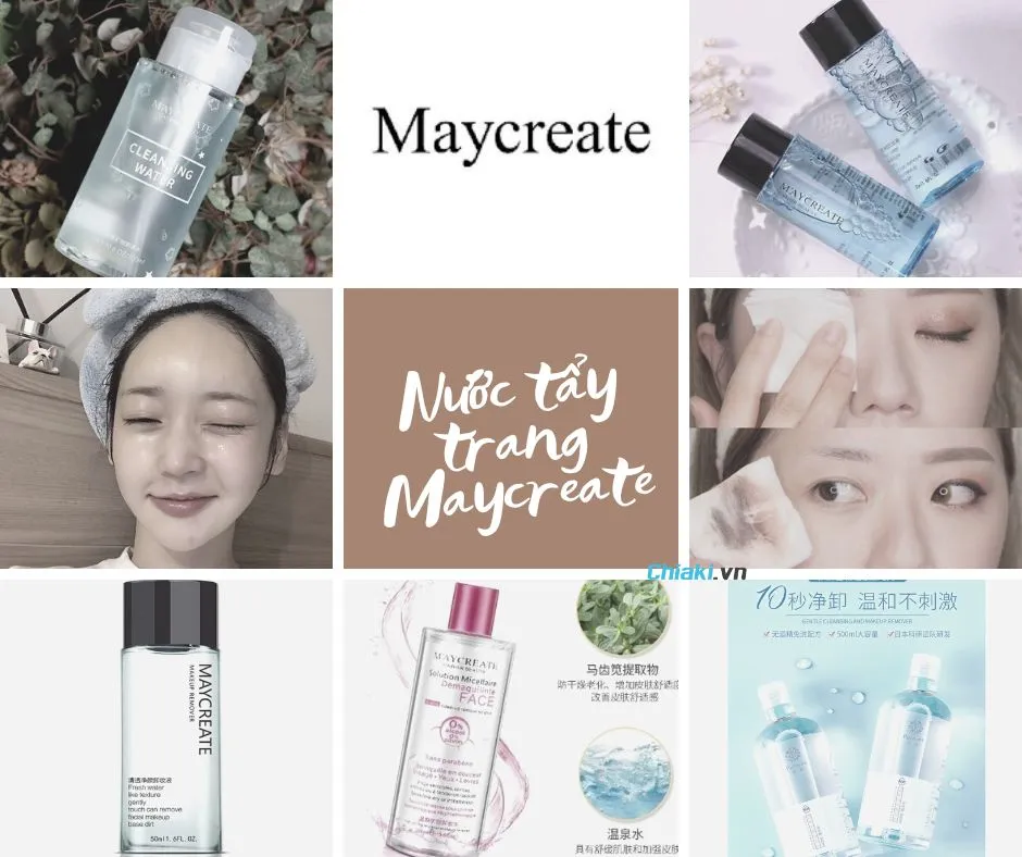 Nước tẩy trang Maycreate c&oacute; khả năng cấp ẩm cho da