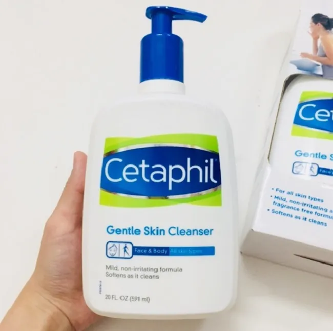 Sữa rửa mặt trị mụn cho nam Cetaphil