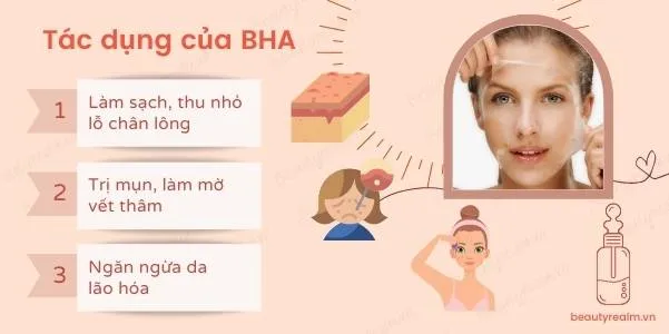 Sữa rửa mặt c&oacute; chứa BHA mang tới nhiều ưu điểm cho l&agrave;n da bạn