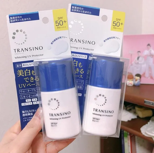 Kem chống nắng của Nhật Transino