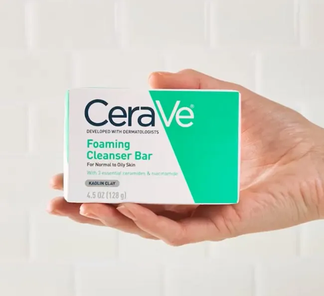 Sữa rửa mặt dạng thanh CeraVe Foaming Cleanser Bar