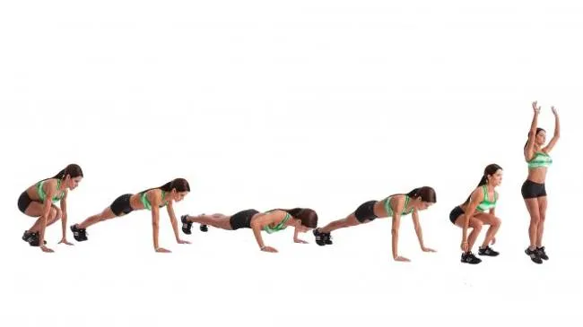 Burpees - B&agrave;i tập giảm mỡ bụng cho người mới tập