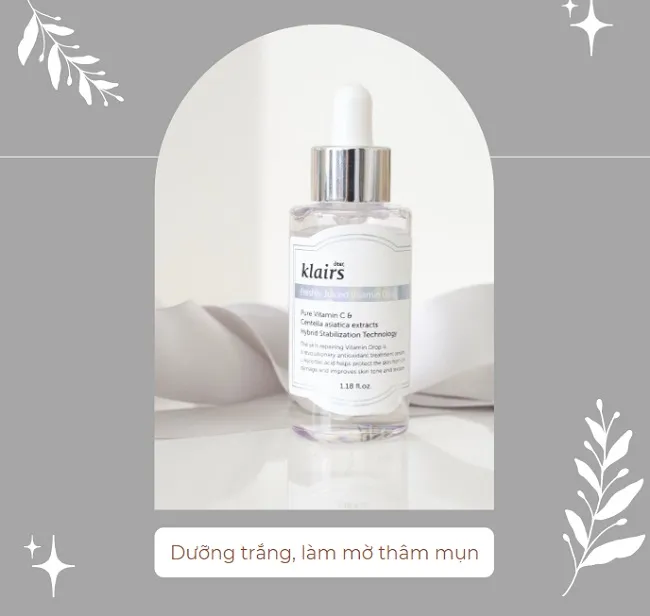 ưu điểm của serum Klairs Freshly Juiced Vitamin Drop