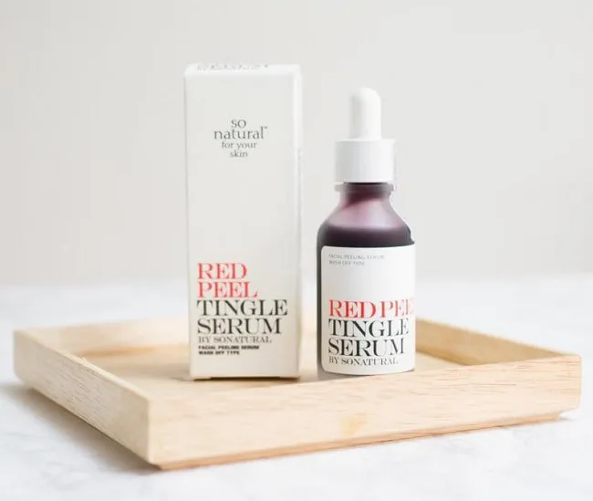 Sản phẩm peel da H&agrave;n Quốc Red Peel Tingle Serum