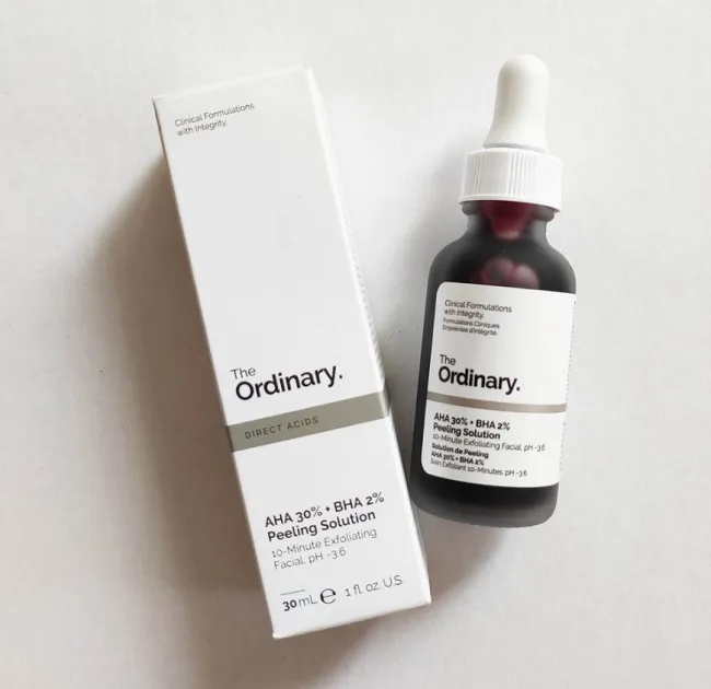 Sản phẩm peel da The Ordinary