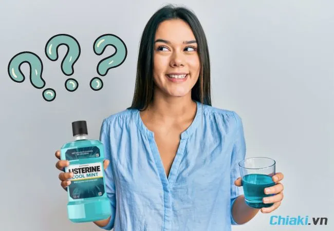 Những c&acirc;u hỏi li&ecirc;n quan tới sản phẩm nước s&uacute;c miệng Listerine