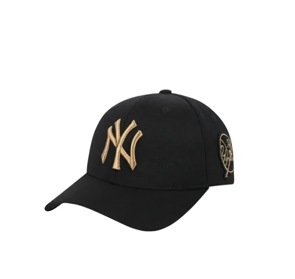 c&aacute;ch đội mũ lưỡi trai đẹp cho nữ MLB NY Yankees Circle Curved Cap