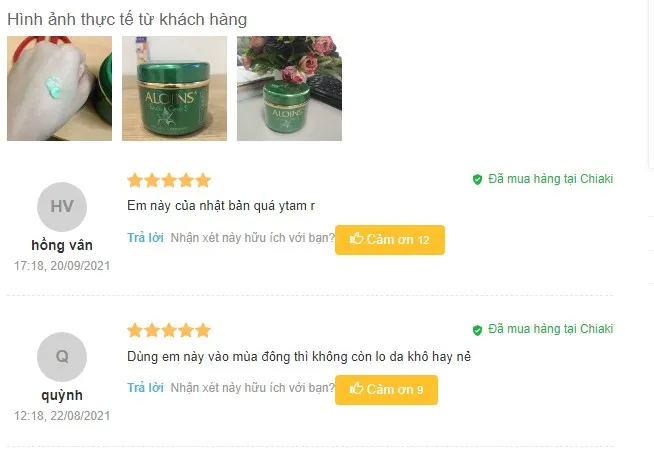 Review kem dưỡng da Aloins Eaude Cream S 185g Của Nhật