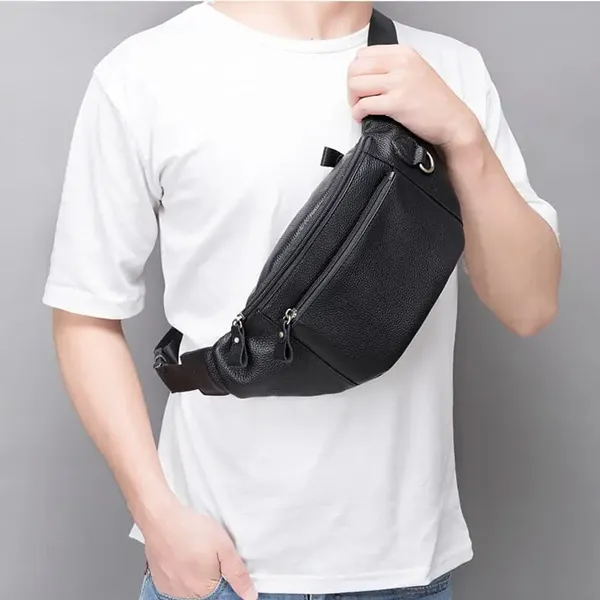c&aacute;c mẫu t&uacute;i đeo ch&eacute;o nam được l&agrave;m từ chất liệu cao cấp