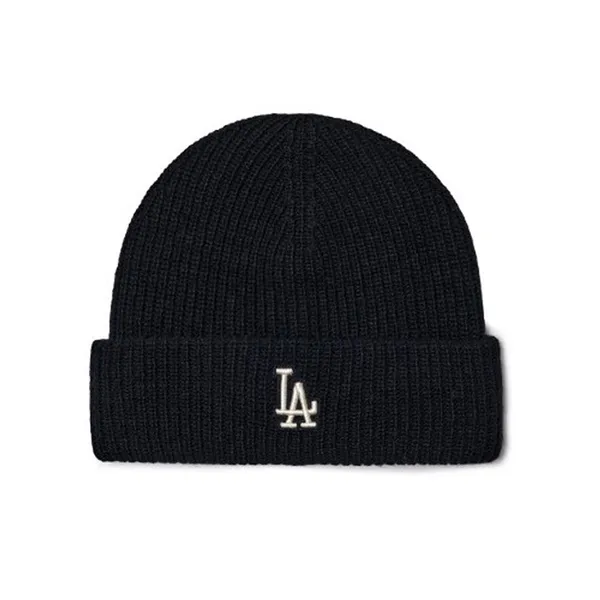 Mũ len MLB ch&iacute;nh h&atilde;ng LA Dodgers Black 3ABNL0126-07BKS c&aacute; t&iacute;nh