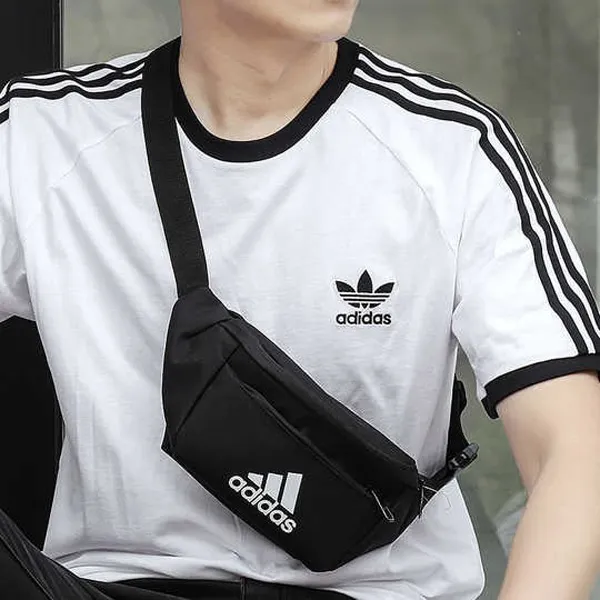 T&uacute;i đeo ch&eacute;o nam Adidas Waist Bag Black FN0890 đẹp