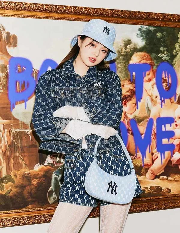 t&uacute;i Monogram Jacquard Hobo NY Yankees 3ABQS012N-50BLL đẹp