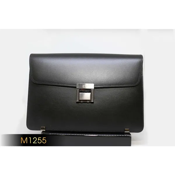 Clutch bag d&agrave;nh cho nam MontBlanc M1255 Đen đẹp