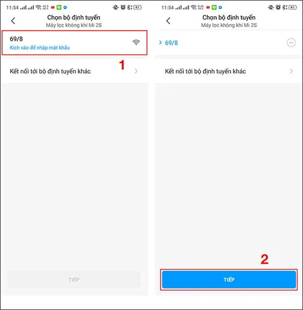 C&agrave;i đặt Wifi để c&oacute; thể sử dụng chức năng điều khiển từ xa
