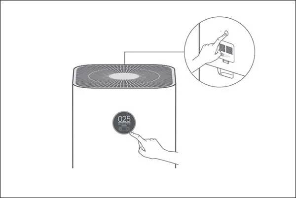 C&aacute;ch bật/tắt Wifi cho thiết bị lọc kh&ocirc;ng kh&iacute; Xiaomi