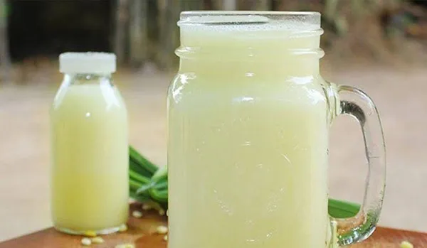 C&ocirc;ng thức l&agrave;m sữa hạt điều, dừa non, hạt đậu xanh bằng m&aacute;y