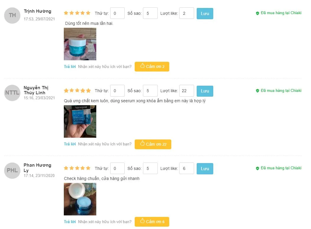 Đ&aacute;nh gi&aacute; từ kh&aacute;ch h&agrave;ng