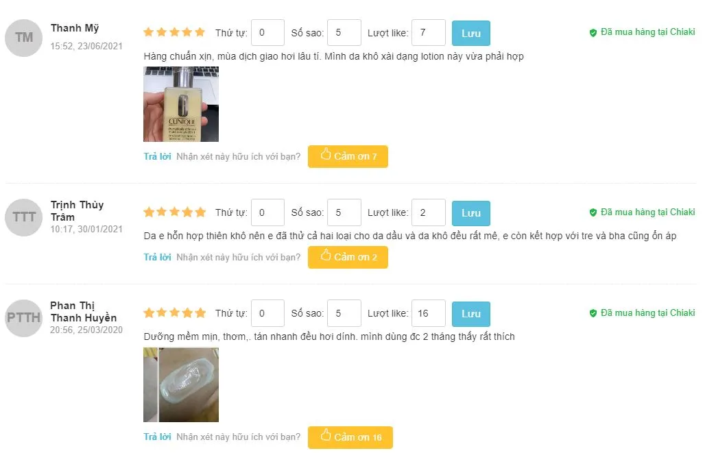 Đ&aacute;nh gi&aacute; từ kh&aacute;ch h&agrave;ng