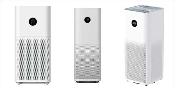 M&aacute;y l&agrave;m sạch kh&ocirc;ng kh&iacute; Xiaomi c&oacute; thiết kế t&ocirc;ng m&agrave;u trắng chủ đạo