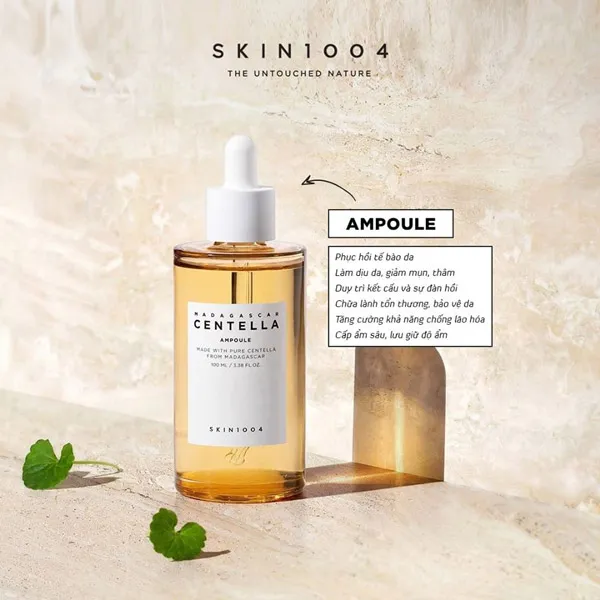 Tinh chất rau m&aacute; Ampoule Madagascar cho da nhạy cảm 