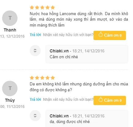Review Toner D&agrave;nh Cho Da Nhạy Cảm Kh&ocirc; Lancome Tonique Confort