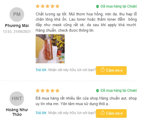 Review Nước Hoa Hồng C&acirc;n Bằng Da Fresh Rose Deep Hydration