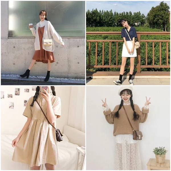 t&uacute;i đeo ch&eacute;o nữ đi chơi xinh xắn