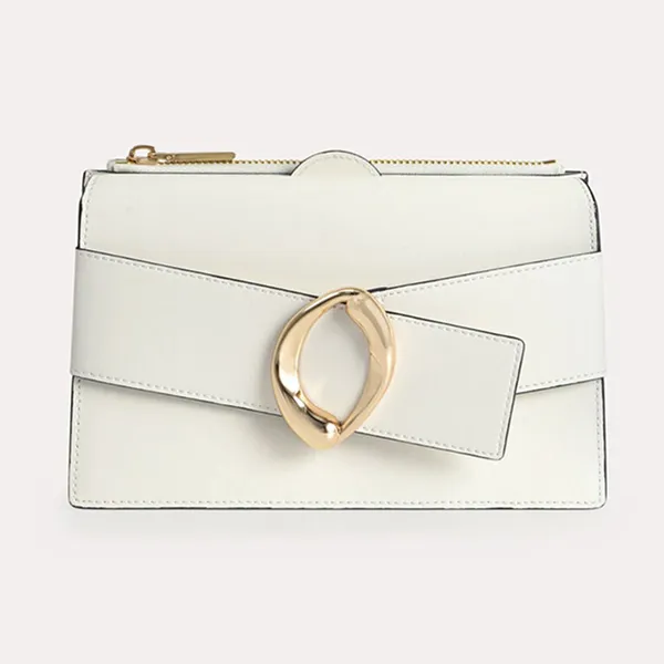 T&uacute;i đeo ch&eacute;o nữ Pedro Textured Leather Shoulder đẹp