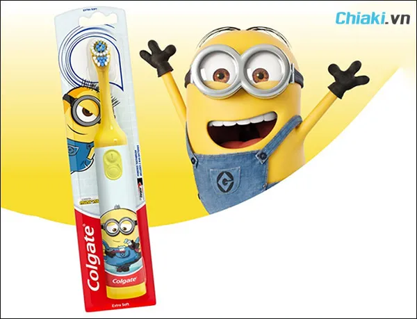 B&agrave;n chải điện cho b&eacute; 2 tuổi Colgate Minions