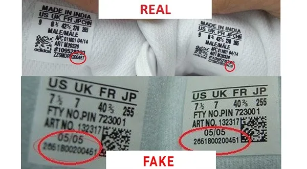 Check code gi&agrave;y Adidas