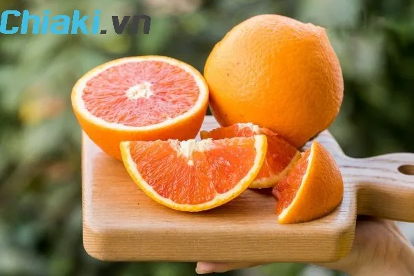 cam l&agrave; thực phẩm gi&agrave;u canxi cho b&agrave; bầu