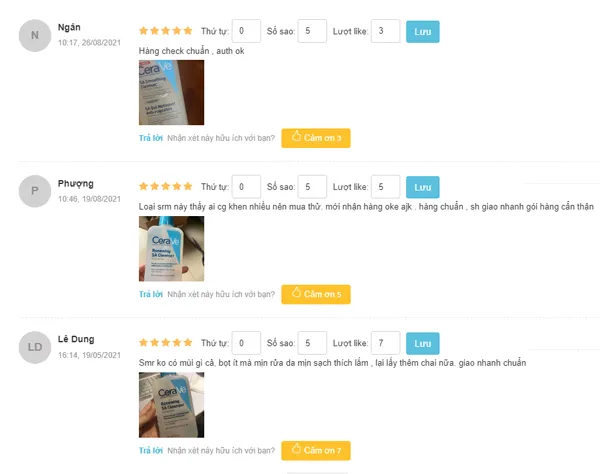 Review sữa rửa mặt cho da mụn Cerave Renewing SA Cleanser