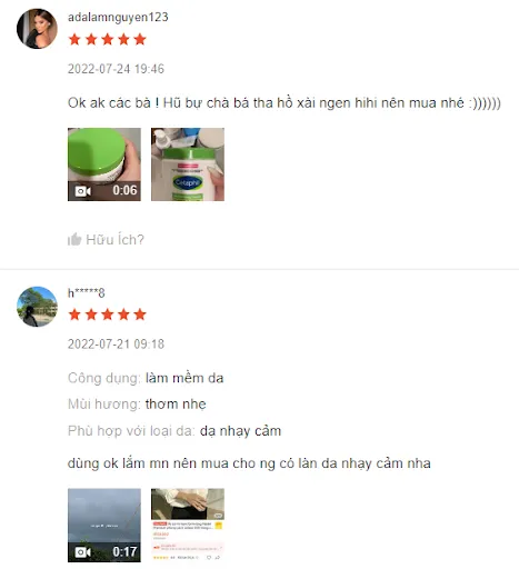Đ&aacute;nh gi&aacute; từ người d&ugrave;ng: