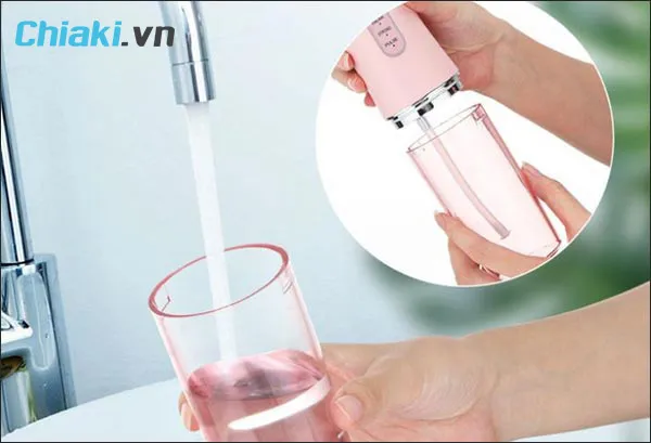Kinh nghiệm mua m&aacute;y tăm nước dựa tr&ecirc;n thể t&iacute;ch b&igrave;nh nước