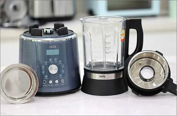 review m&aacute;y l&agrave;m sữa hạt unie V1