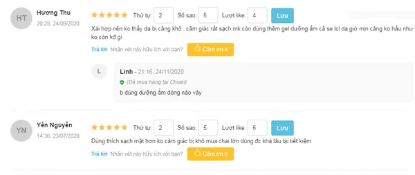 Phản hồi của kh&aacute;ch h&agrave;ng về Kem tẩy tế b&agrave;o chết Sur Medic l&agrave; gel tẩy da chết dạng vật l&yacute;