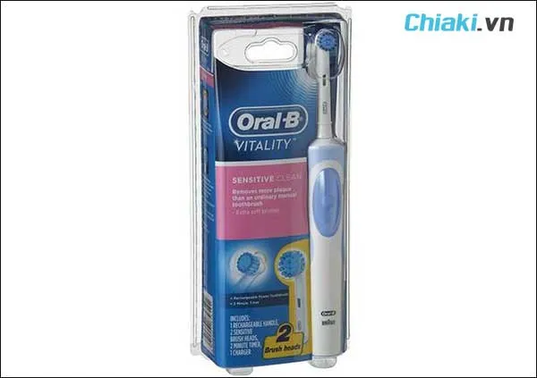 review b&agrave;n chải điện Oral-B Vitality Braun