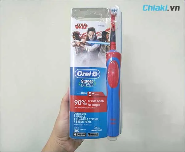 review b&agrave;n chải điện oral b
