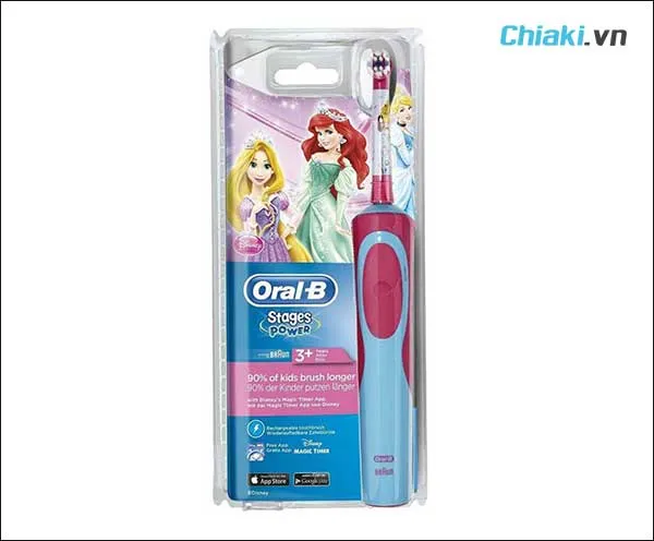 B&agrave;n chải đ&aacute;nh răng điện Oral-B Stages Power Cho B&eacute; G&aacute;i