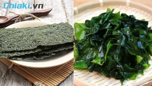 rong biển l&agrave; thực phẩm gi&agrave;u canxi cho b&agrave; bầu