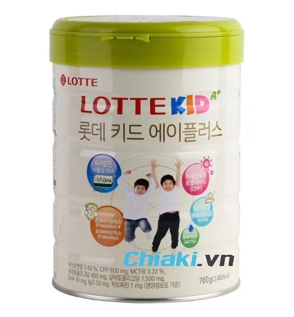 Sữa tăng chiều cao cho b&eacute; 1 tuổi Kid Power A+